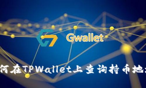 如何在TPWallet上查询持币地址？