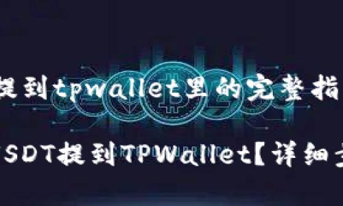 把usdt提到tpwallet里的完整指南

如何将USDT提到TPWallet？详细步骤解析