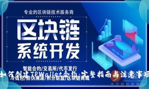 如何创建TPWallet合约：完整指南与注意事项