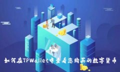 如何在TPWallet中查看您购买